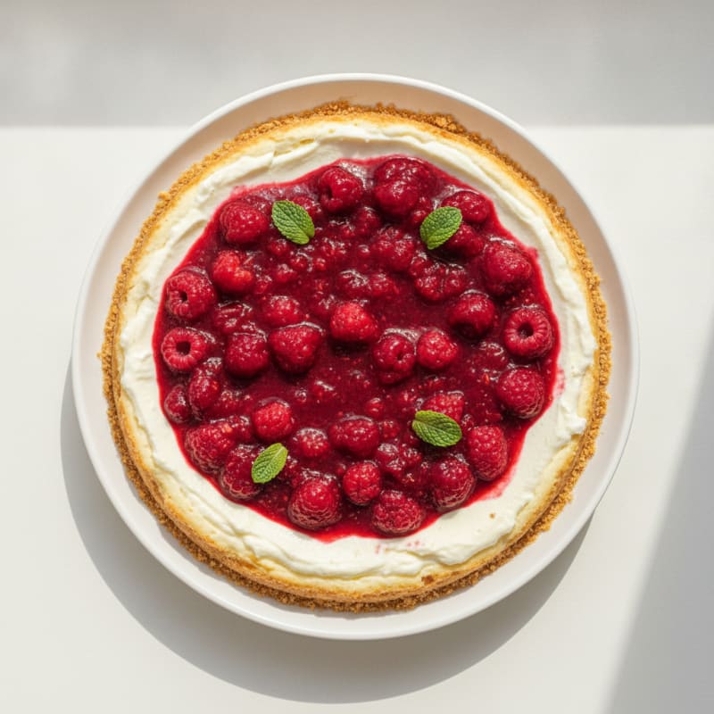 Creamy Greek Yogurt Protein Cheesecake