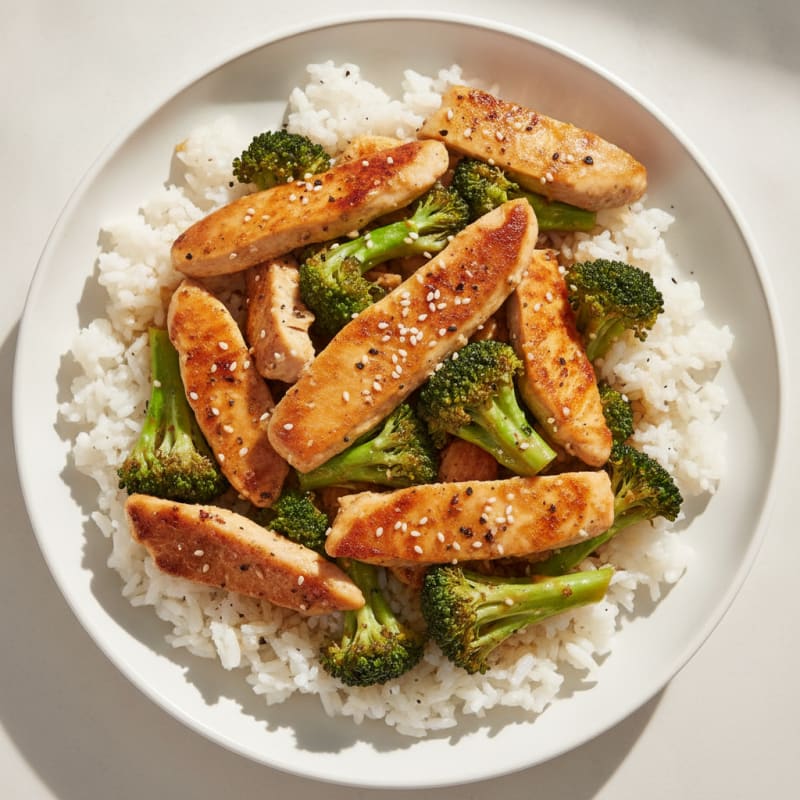 Teriyaki Chicken and Broccoli Stir-Fry