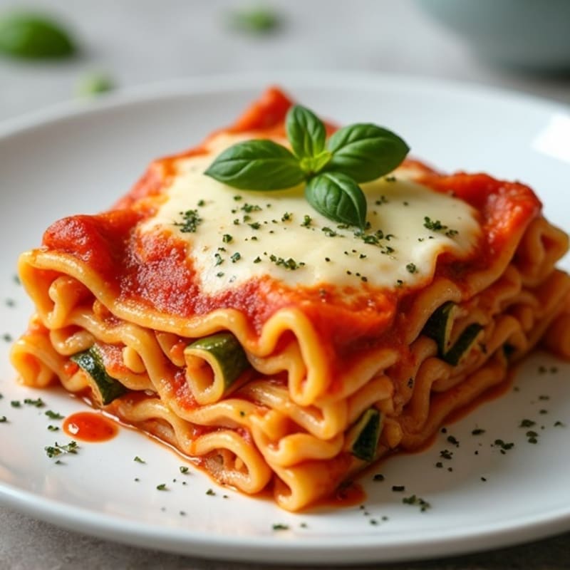 Creamy Roasted Vegetable Lasagna