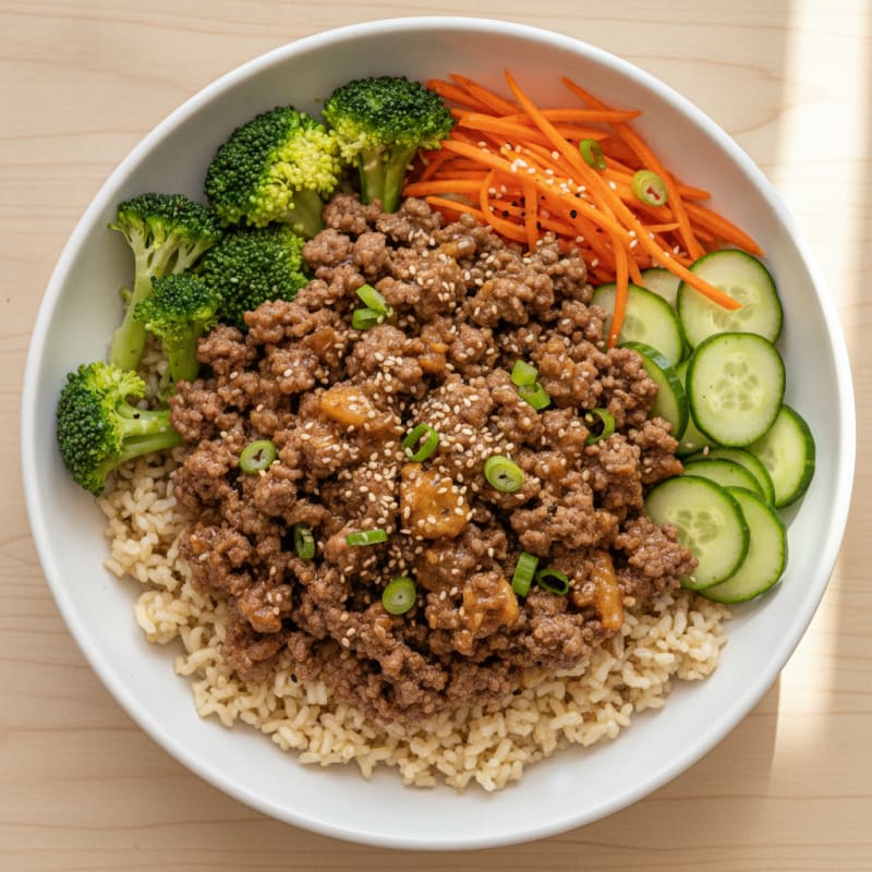Korean Beef Bulgogi Bowl