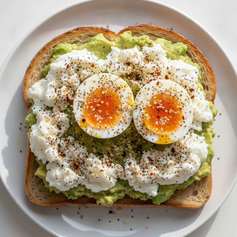Avocado Toast with Jammy Eggs