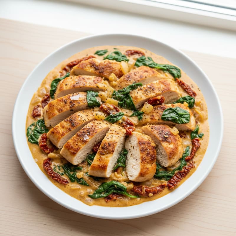 Creamy Tuscan Chicken Skillet