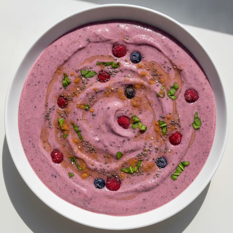 Mixed Berry High-Protein Smoothie