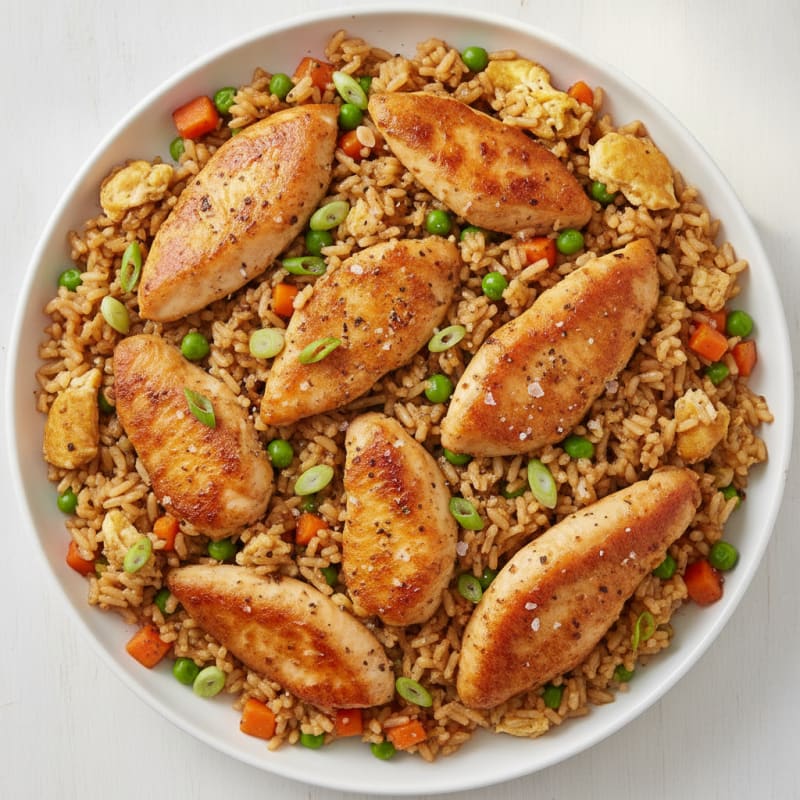 Chicken Fried Rice Skillet