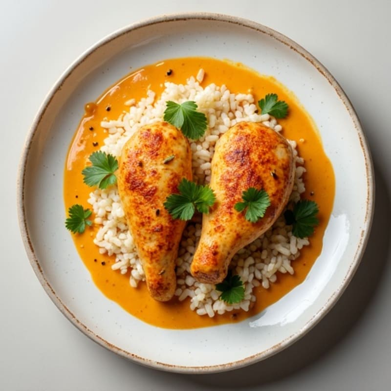Creamy Spiced Coconut Chicken