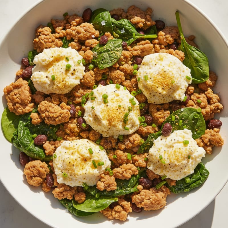 Savory Turkey & Egg White Power Bowl