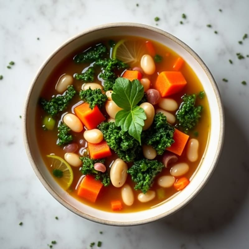 Hearty Kale and White Bean Soup