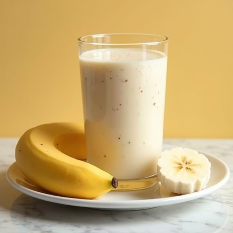 Creamy Banana Protein Smoothie