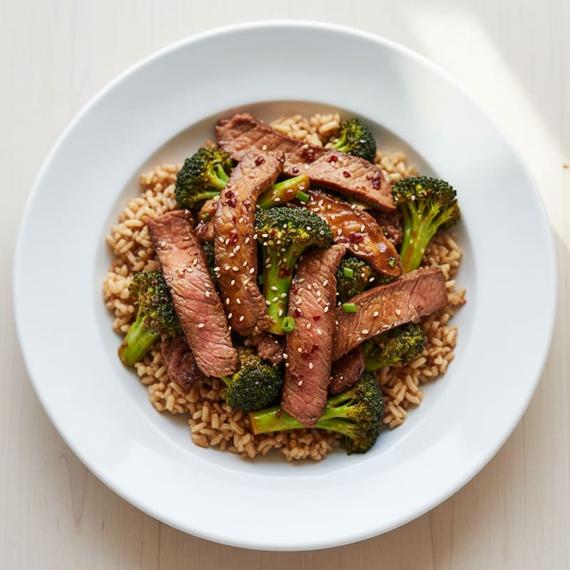 Tender Sesame Beef and Broccoli Stir-Fry