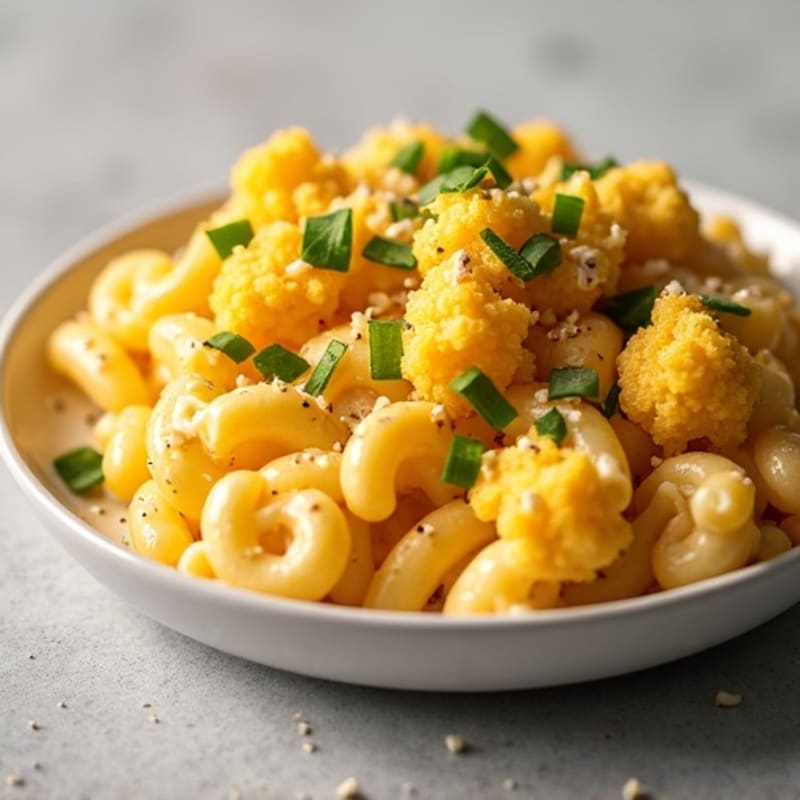 Protein-Packed Cauliflower Mac with Sharp Cheddar
