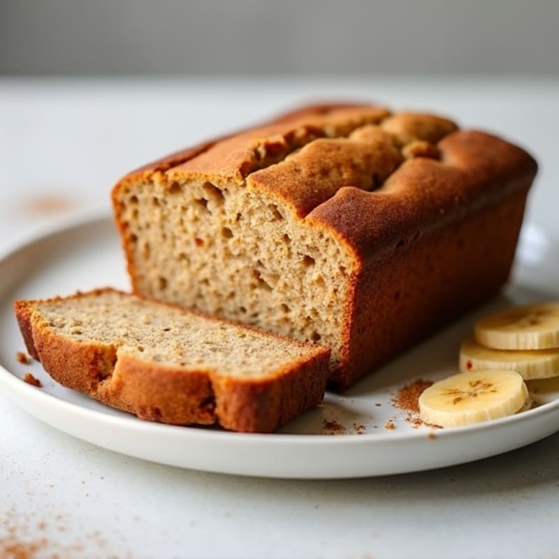 High-Protein Baked Banana Bread