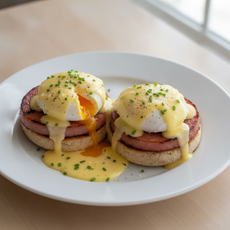 Classic Eggs Benedict with Hollandaise