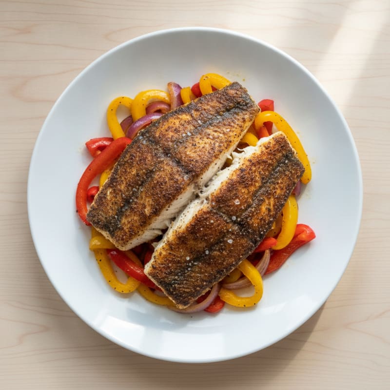 Blackened Cajun Catfish