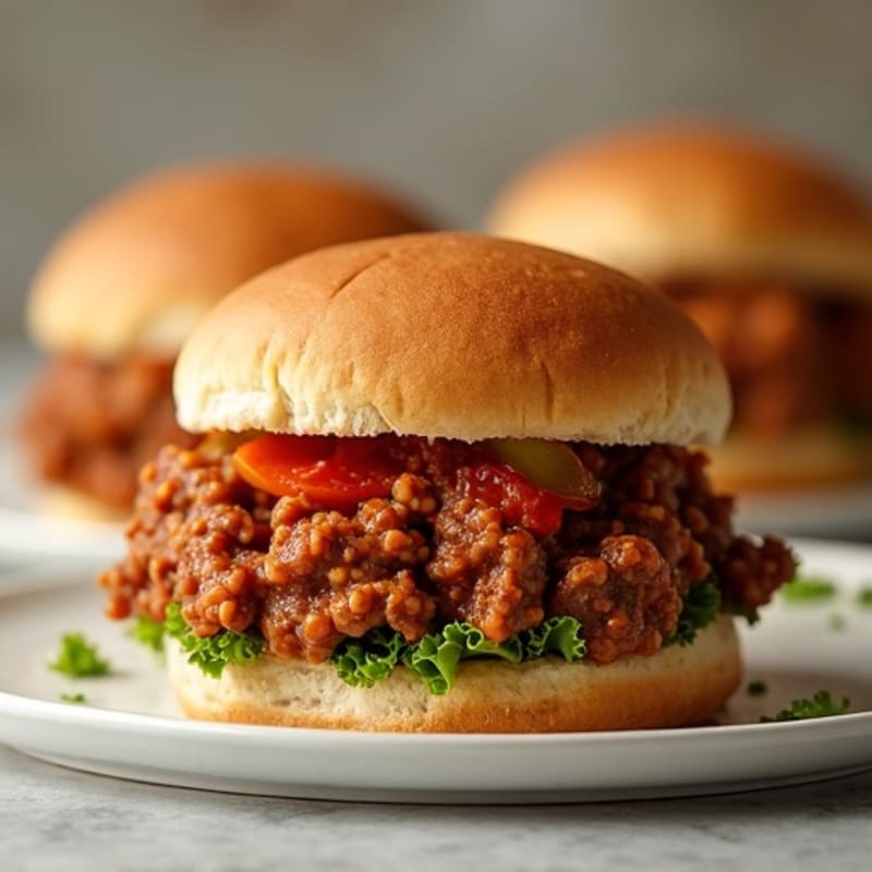 Wholesome Lean Ground Beef Sloppy Joe Sliders