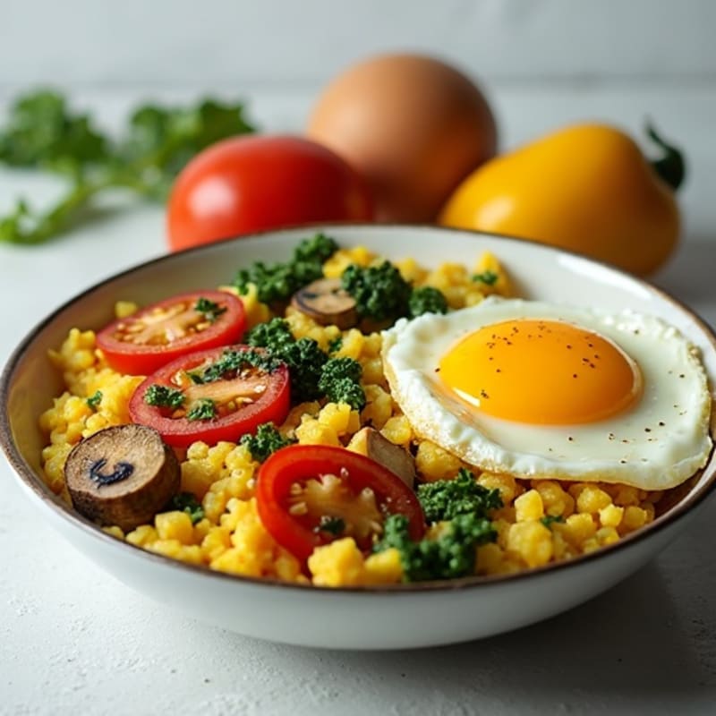 Hearty Egg and Veggie Scramble