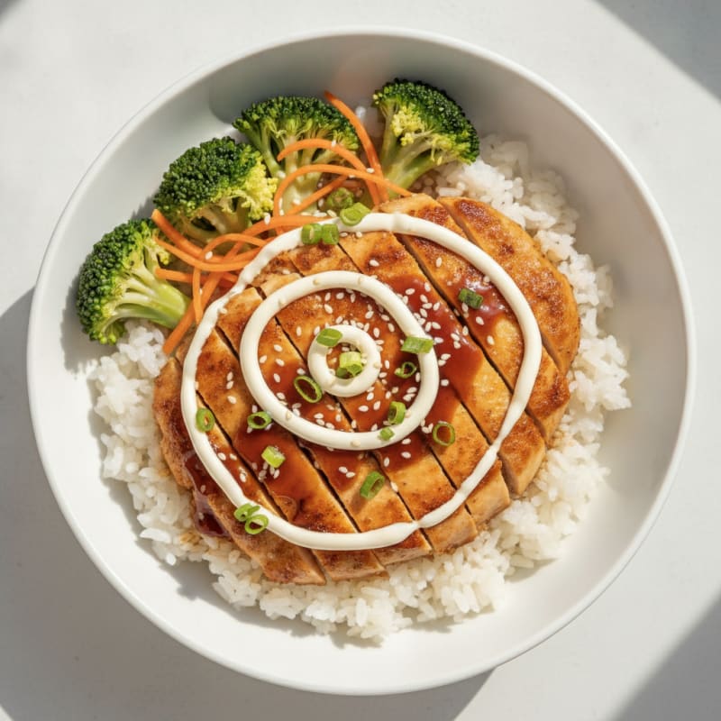 Teriyaki Chicken and Rice Bowl