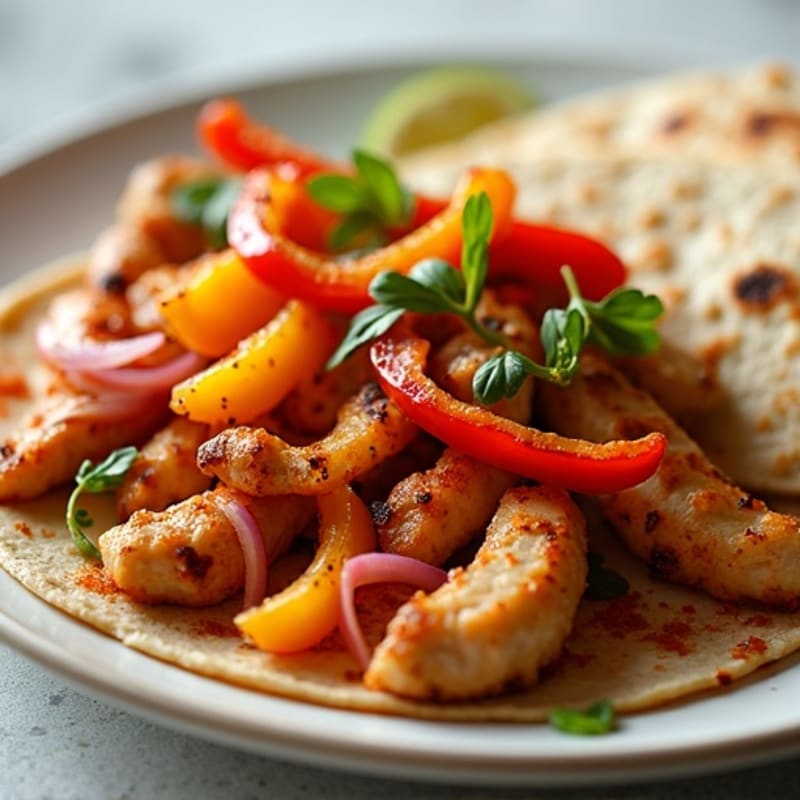 Spicy Sheet Pan Chicken Fajitas