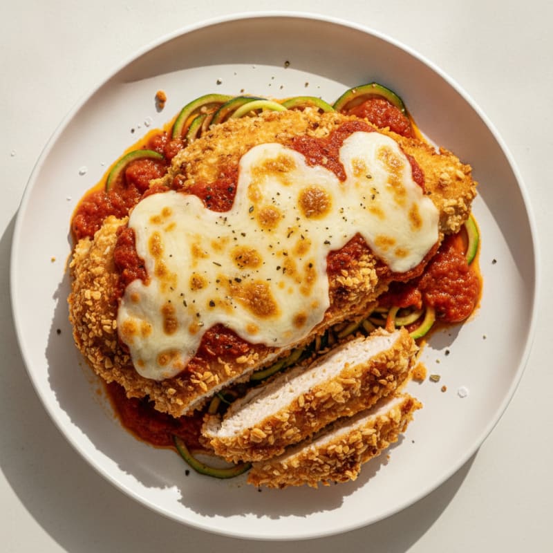 Pan-Seared Chicken Parmesan with Marinara