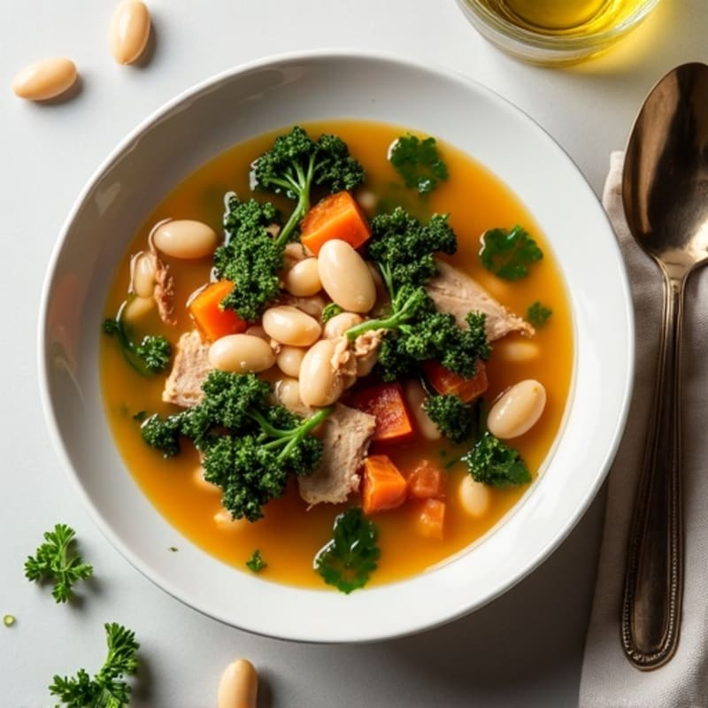 Hearty Kale and White Bean Soup