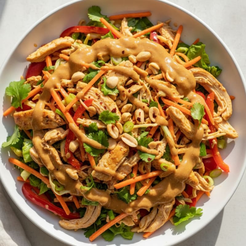 Thai Peanut Chicken Salad