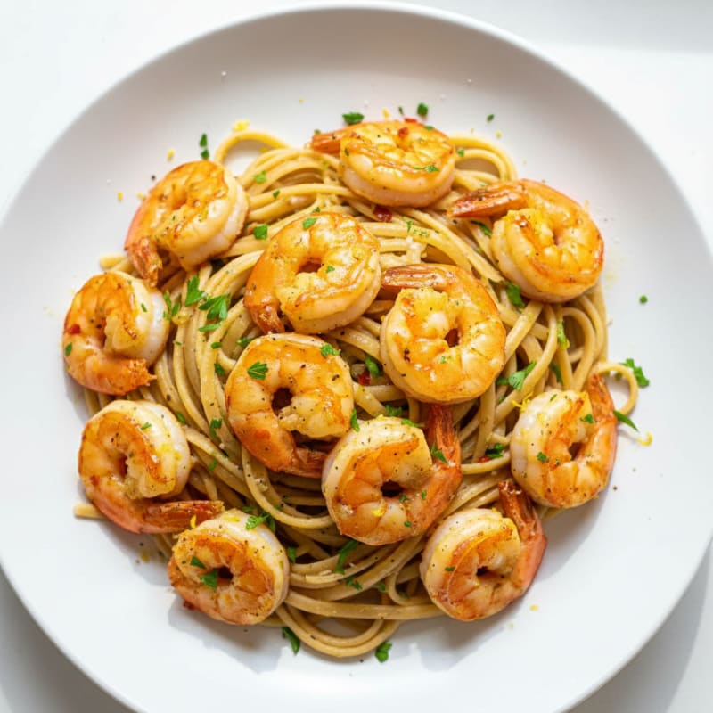 Zesty Garlic Butter Shrimp Scampi