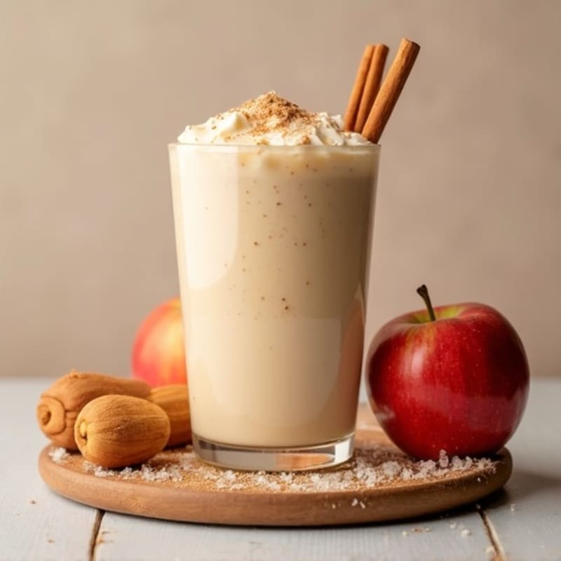 Cinnamon-Spiced Apple Protein Smoothie