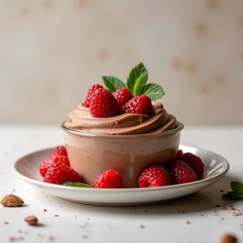 Creamy Chocolate Protein Mousse