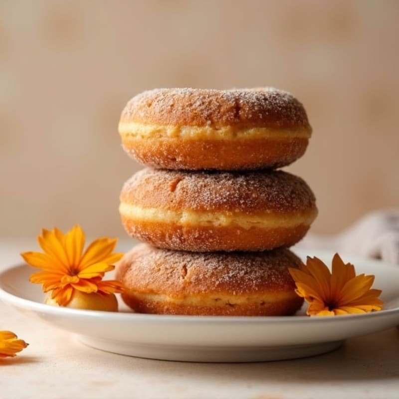 Pumpkin Spice Protein Baked Donuts