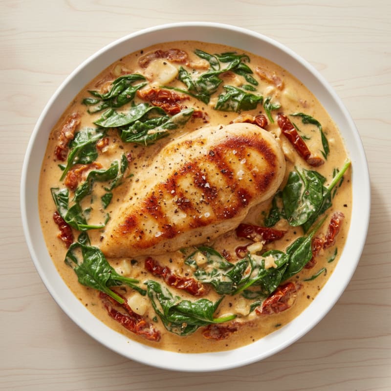 Creamy Tuscan Chicken Skillet