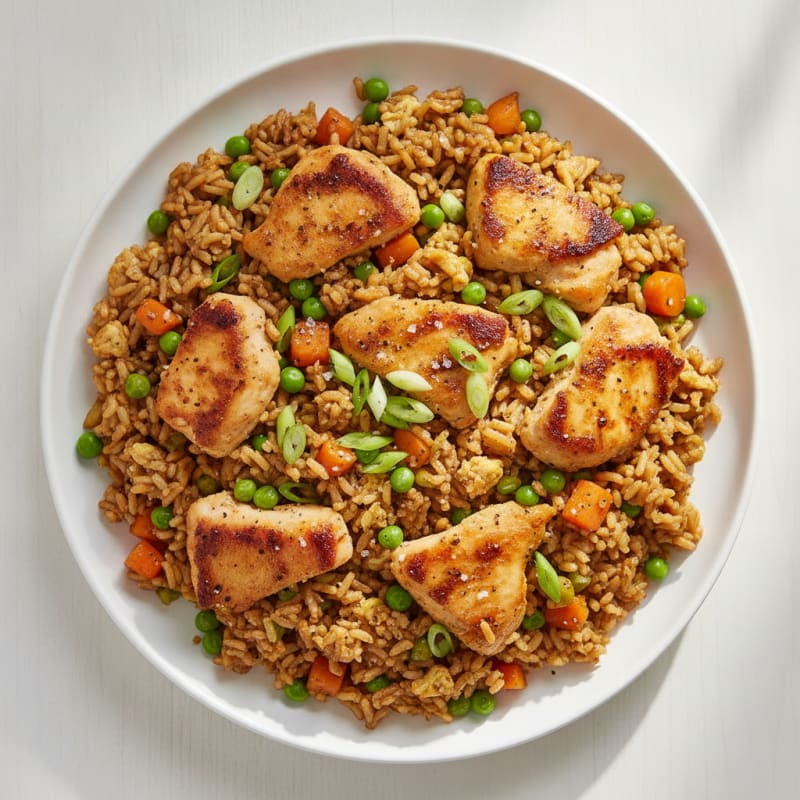 Chicken Fried Rice Skillet