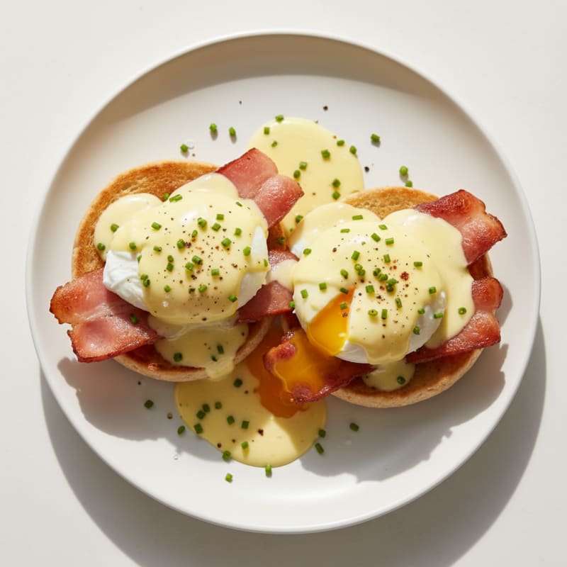Classic Eggs Benedict with Hollandaise
