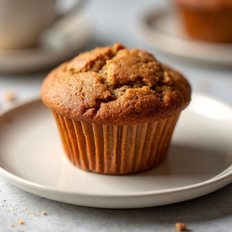 Protein-Packed Gingerbread Spiced Muffins
