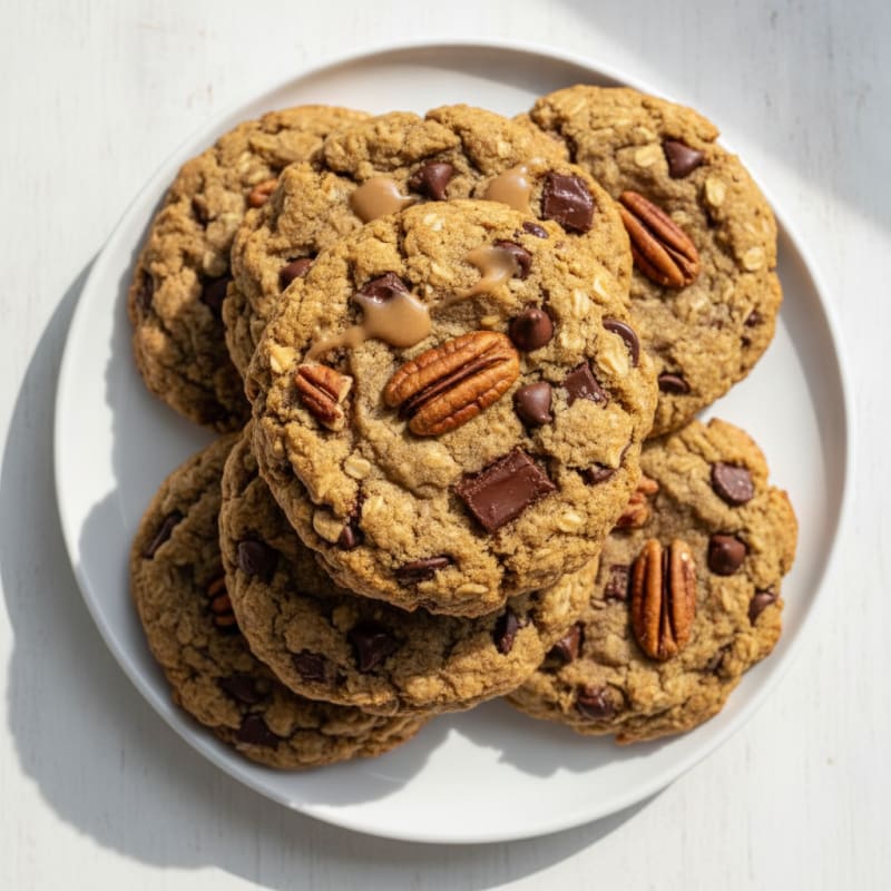 Chocolate Chip Pecan Breakfast Cookies
