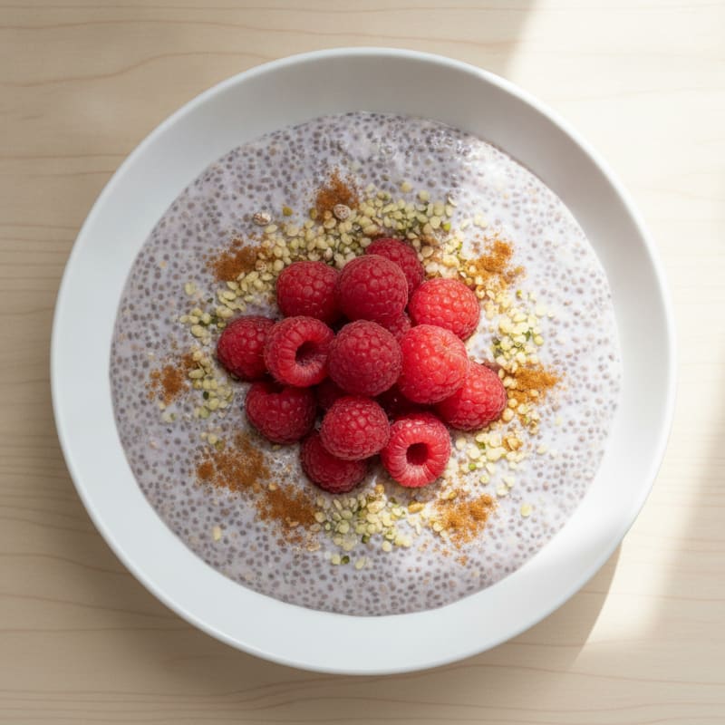 Berry Chia Seed Pudding