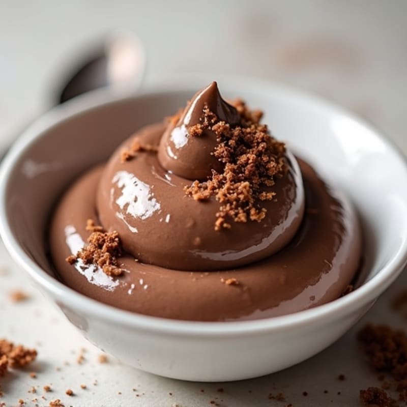 Silky Chocolate Protein Pudding