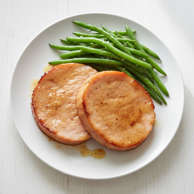 Golden Honey-Glazed Baked Ham