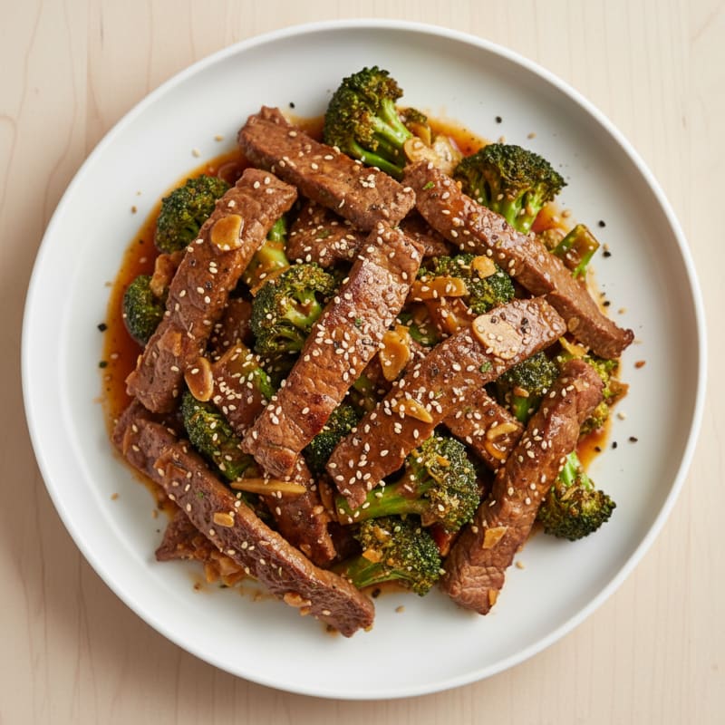 Tender Sesame Beef & Broccoli Stir-Fry
