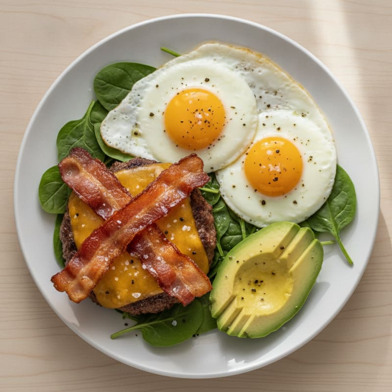 Bacon Cheddar Beef Patty