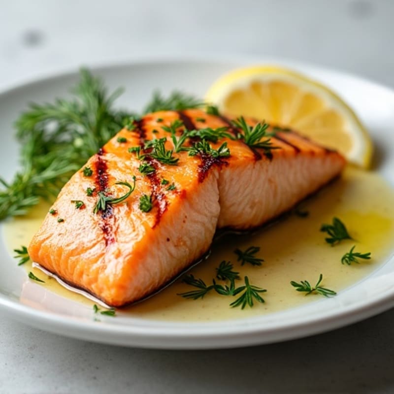 Lemon Herb Grilled Salmon