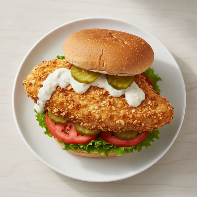 Crispy Buttermilk-Style Chicken Sandwich