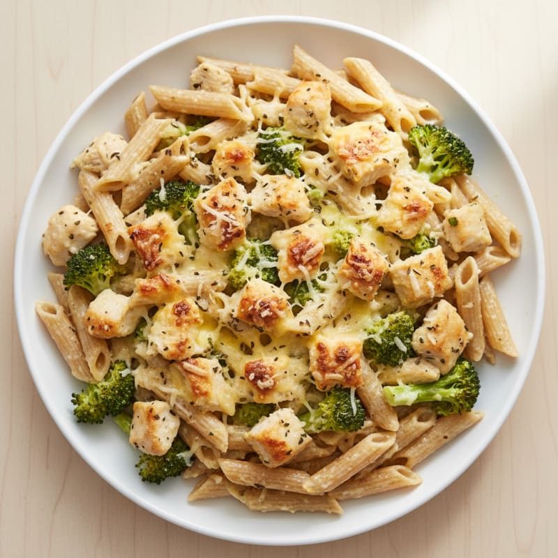 Lemon-Herb Chicken Pasta Bake