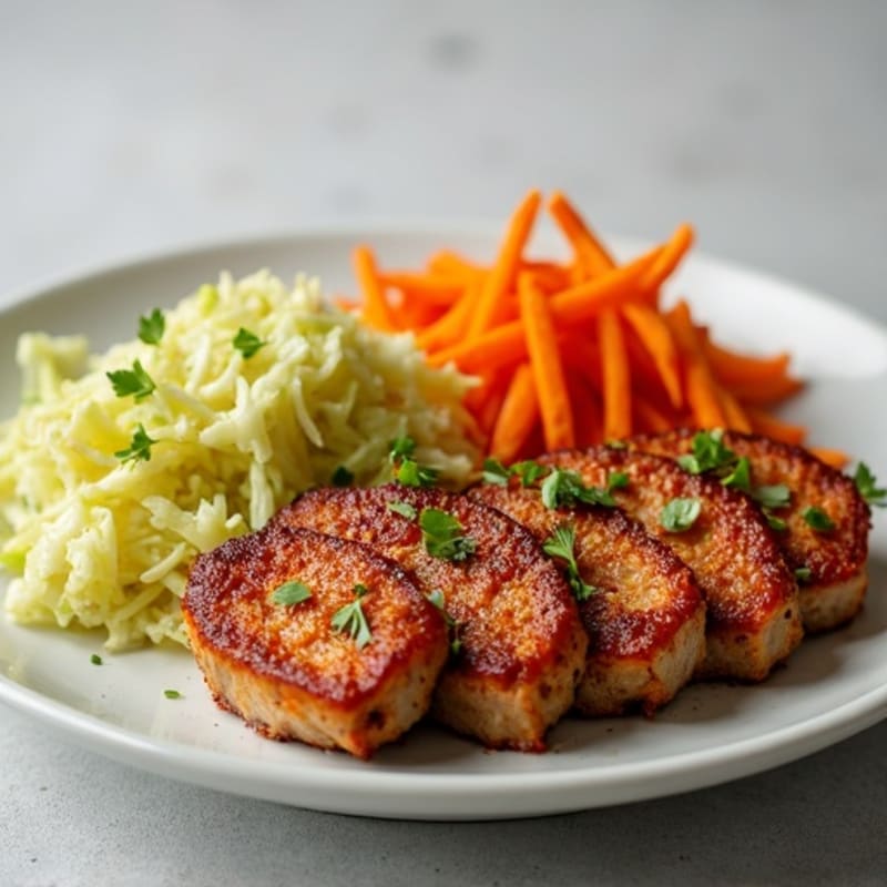 Crispy Slow-Cooked Pork with Fresh Cabbage Slaw