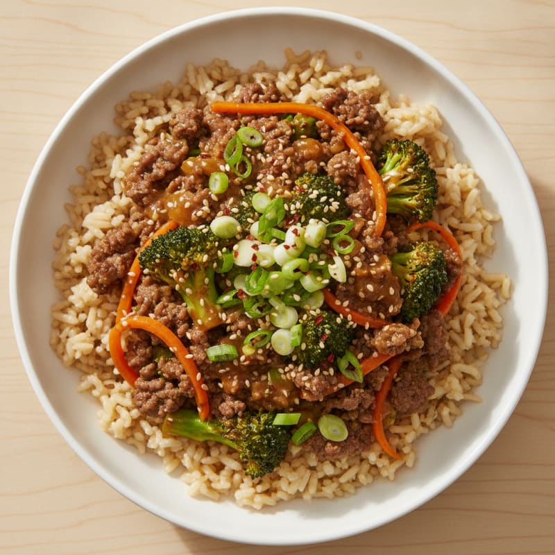 Korean Beef Bulgogi Bowl