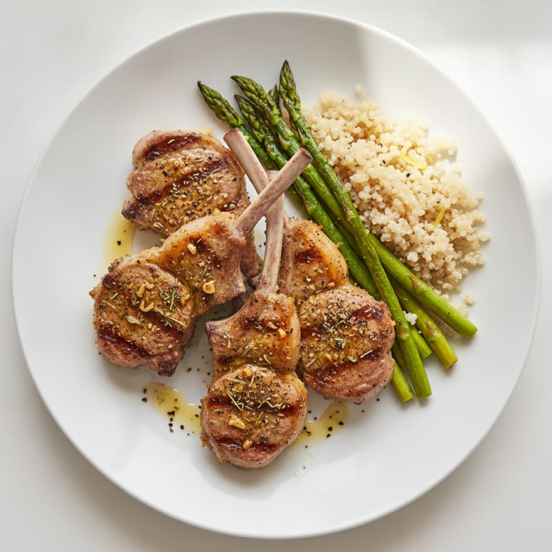 Grilled Herb Lamb Chops