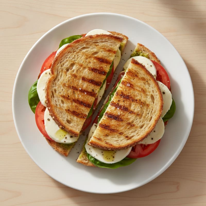 Grilled Chicken Caprese Sandwich