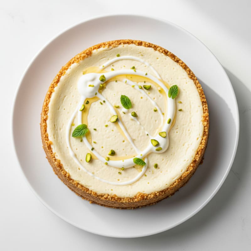 High-Protein Cheesecake with Greek Yogurt
