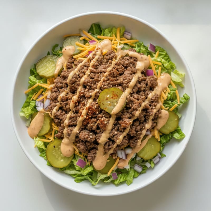 Big Mac Inspired Protein Power Bowl