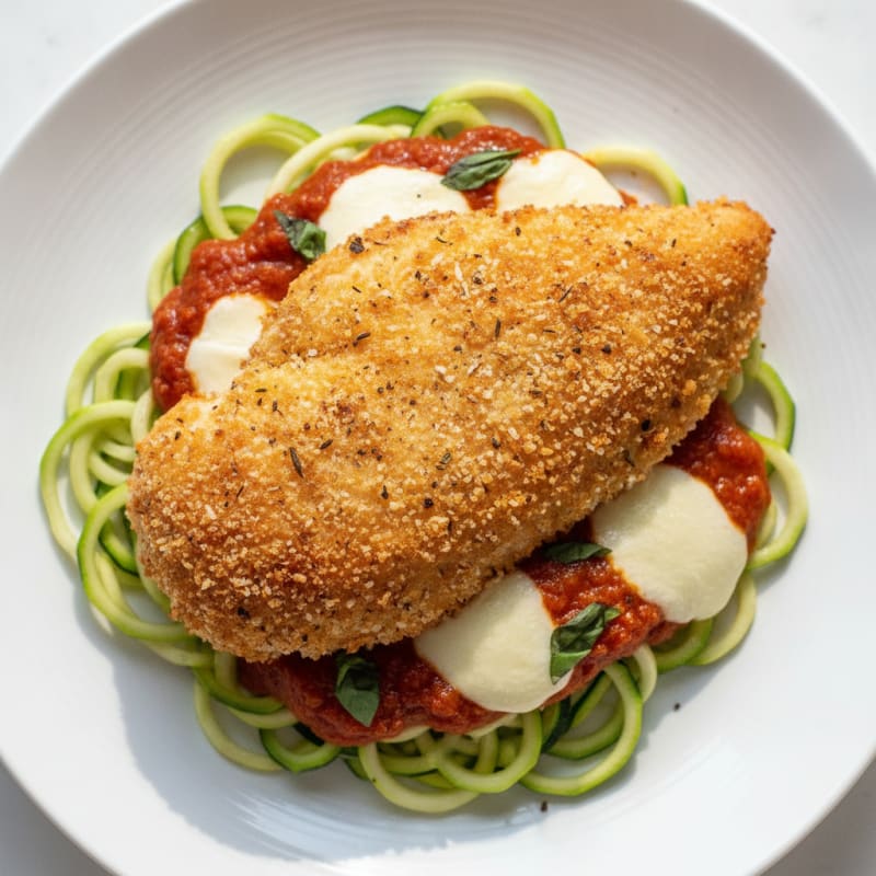 Baked Chicken Parmesan with Marinara