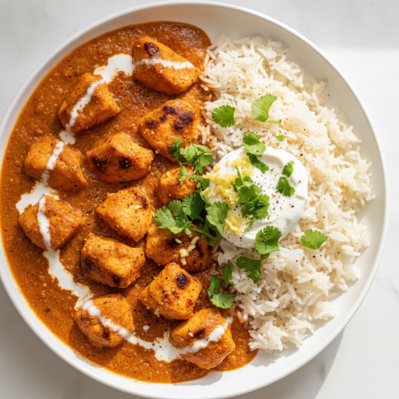 Chicken Tikka Masala with Basmati Rice