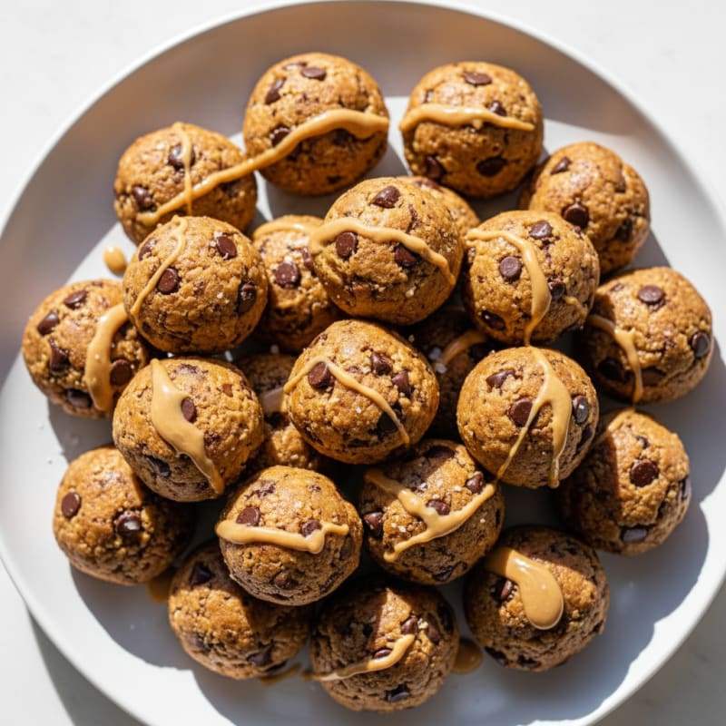 No-Bake Chocolate Chip Cookie Dough Bites